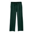 thumbnail image 2 of Tnhcen Women's Casual Wide Leg Drawstring Pants 100% Polyester Pre-washed Wrinkle-Free Elastic Waist Relaxed Fit S-5XL Plus Size Comfy Trousers, 2 of 4