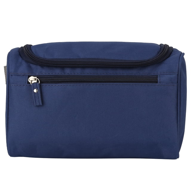 Bolsa de aseo de tela Oxford, bolsa de maquillaje y cosméticos de viaje, bolsa organizadora de cosméticos impermeable portátil para viajes de vacaciones