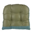 thumbnail image 3 of Gripper Non-Slip 17" x 17" Twillo Tufted Universal Chair Cushions, Set of 2, 3 of 5