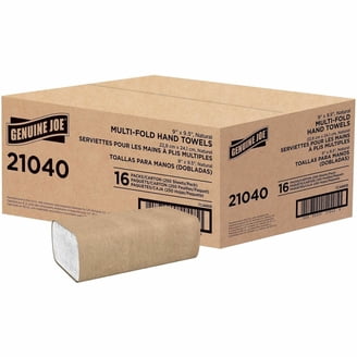Genuine Joe GJO21100 Multifold Towels, 250 Sheets per Pack, 16