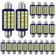 thumbnail image 1 of Kit de bombillas para luces traseras de cabina y mapa de cúpula de 20 piezas, lámpara de ancho para camión T10, luz de matrícula, 1 of 9