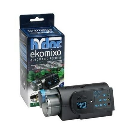 - Hydor USA Ekmixo HY00043 Automatic Fish Feeder, 90 mL Food Capacity