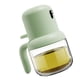 thumbnail image 2 of Botella pulverizadora de aceite de oliva de 180 ml, mango ergonómico, cierre hermético, de plástico, de vidrio, a prueba de polvo, para el hogar y la cocina, color verde, 2 of 14