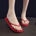 thumbnail image 3 of Zapatillas de verano para mujer, para estudiantes Chanclas, sandalias de playa sencillas a la moda, 3 of 6