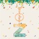 thumbnail image 2 of Bolso Llavero Letra A-Z JShteea Monederos Charm Accesorios Regalo Verde, 2 of 9