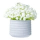 thumbnail image 2 of Flores artificiales de gypsophila, planta de imitación, decorativa, realista, bonsái artificial. Blanco, 2 of 9