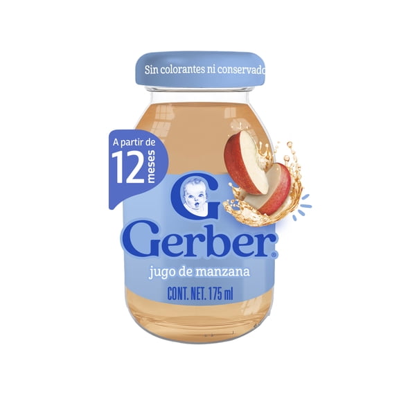 Jugo de manzana Gerber cosecha natural 175 ml