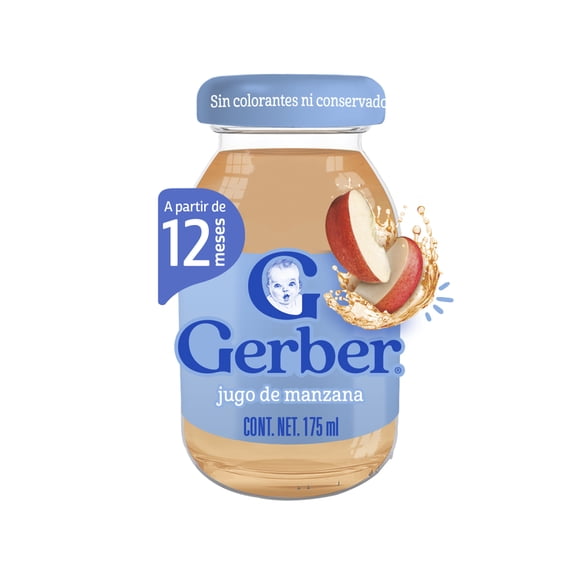 Jugo de manzana Gerber cosecha natural 175 ml