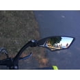 thumbnail image 2 of New Handlebar Bike Mirror, HD Blast-Resistant, Safe Crystal Clear Glass Mirror, Adjustable Rotatable Bike Mirror, Rearview Mirror, Bicycle Mirror, 2 of 5
