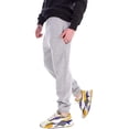 thumbnail image 3 of SWSMCLT Men's Sports Pant Snow Sweatpants Elastic Waist Lounge Joggers Casual Fleece Lined Pants Slim Fit Soft Jogger Light Grey Large, 3 of 4