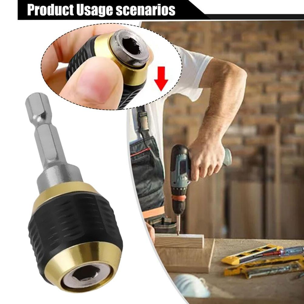 For 1/4 Inch Hex Shank Chuck Drill Bit Chuck Quick Change