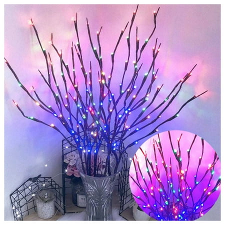 

Tree Branch Light Simulation Tree Branch LED Lights Room Bedroom Layout Night Light Decorative Lights Multicolour Battery