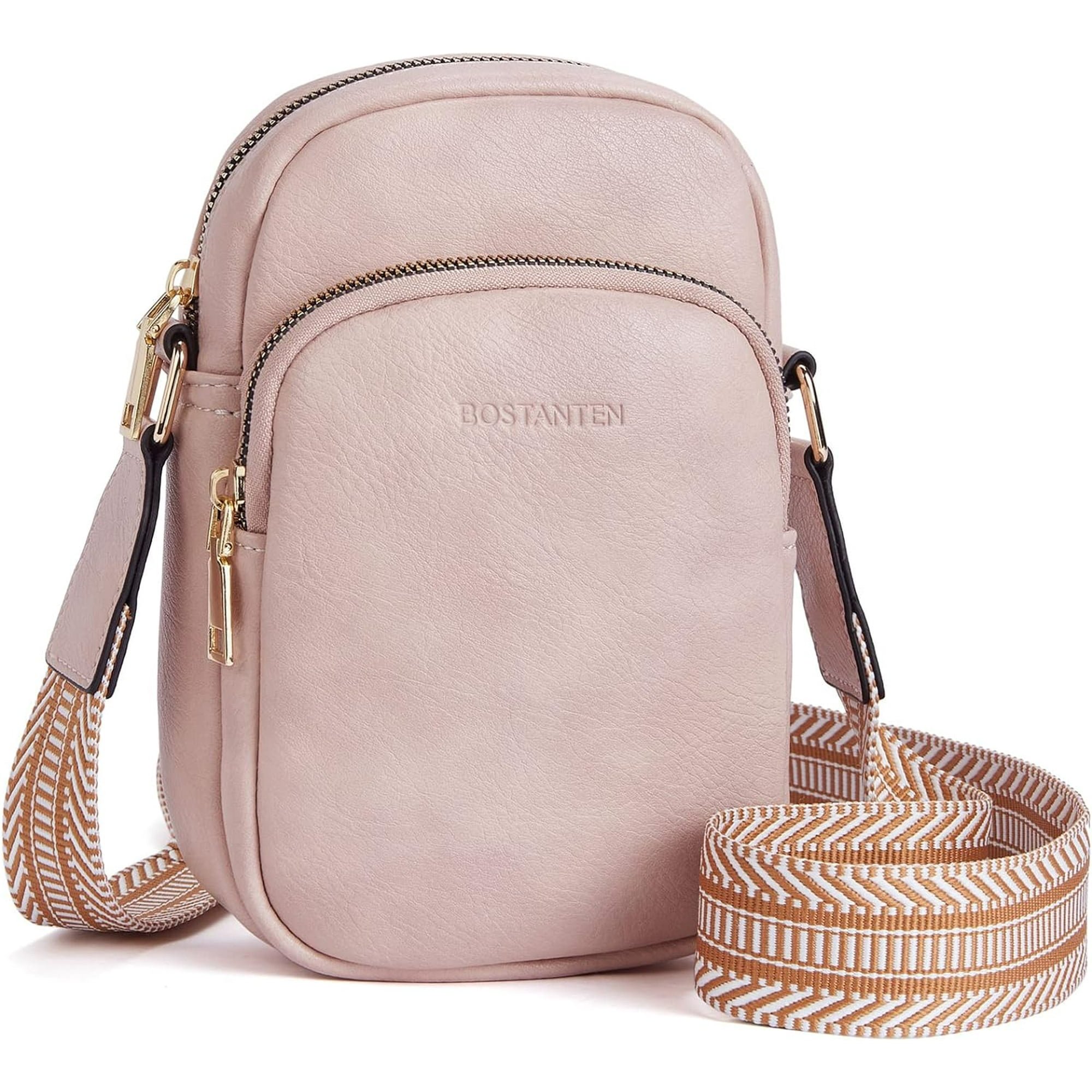 Women s mobile phone shoulder bag hanging leather mobile phone bag hanging wallet mobile phone bag purse lady shoulder bag