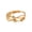 03 k c gold 6367, variant on Unique Multi Layer Open Rings Crossing Design Rotating Rings for Women Anxieties Relief Spinner Fashion Daily Jewelry