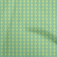 thumbnail image 1 of oneOone Cotton Poplin Teal Green Fabric Asian Ikat Sewing Craft Projects Fabric Prints By Yard 42 Inch Wide, 1 of 4