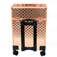 thumbnail image 4 of Neceser Maleta Cosmetiquera Profesional Arcoshop Con Llantas oro Rosado 3599, 4 of 6