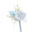thumbnail image 3 of Boutonniere Traje Decoraciones Elegante Diseño Simple Regalo de Fiesta Ramillete Práctico 8cmx12cm, 3 of 9