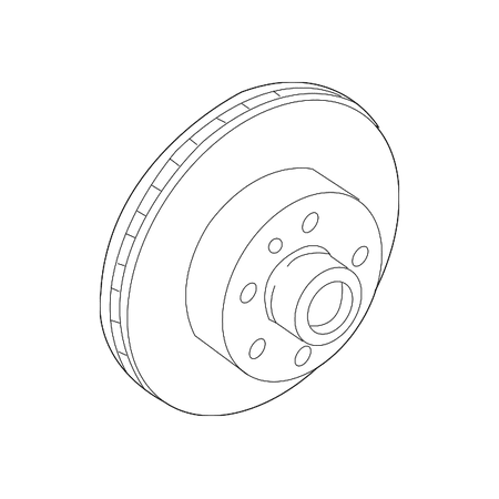 Genuine OE Nissan Rotor - 43206-JL00A