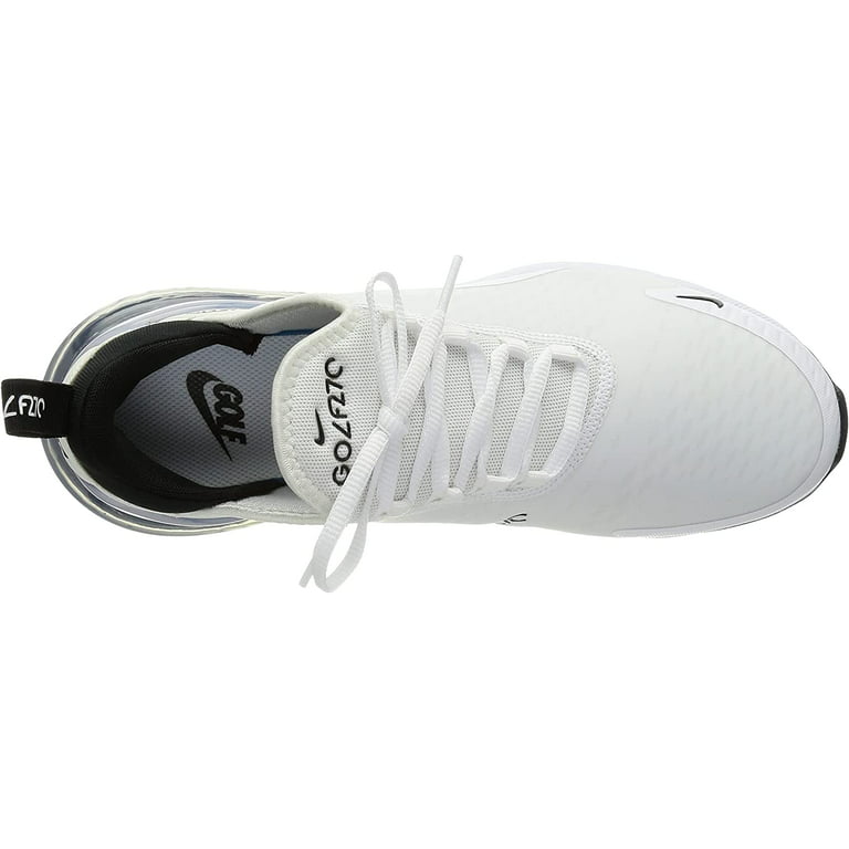 Nike Air Max 270 G Golf Shoes - Black/White - Puetz Golf