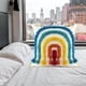 thumbnail image 2 of Funda de cojín estilo bohemio con borlas para dormitorio, sofá o sala de estar. semicírculo, 2 of 7