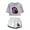Grey, white, variant on Rhea Ripley Summer street retro casual women's short sleeved shorts set