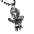 thumbnail image 5 of Starforged DARK SOULS Soul of Cinder Sterling Silver Necklace Game Peripherals, 5 of 9