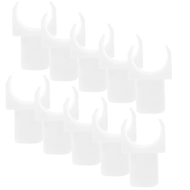 Wheelchair Replacement Seat White 10Pcs 1.7In X 1.1In X 0.9In