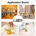 thumbnail image 6 of 4mm Open Jump Rings Iron Round Key Rings Clasps, 6 Color, 6 of 6