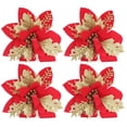 thumbnail image 1 of Flores de Navidad NikouMX 4 piezas para árbol de Navidad diseñadas a medida, 1 of 8