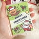 thumbnail image 1 of Mini cuaderno navideño | Cuaderno de bolsillo con dibujos animados para estudiantes | Mini bloc de notas portátil para tomar notas diarias en casa o en la escuela, 1 of 6