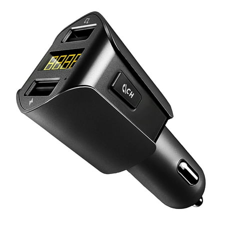 - TSV Bluetooth FM Transmitter Wireless Radio USB Car Charger Adapter Handfree Calling