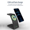 thumbnail image 4 of XGFHYJEH Charging Station, Wireless Charging Station, Charging Station for Multiple Devices, Wireless Charging, 15W 3 in 1 Charging Station, Wireless Charge, for Android, Iphone, Apple, Samsung, Ipad, 4 of 7