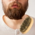 thumbnail image 5 of Cepillo para Barba TUNC Cerdas de Jabalí Cepillo Redondo para Hombres Sencillez, 5 of 5