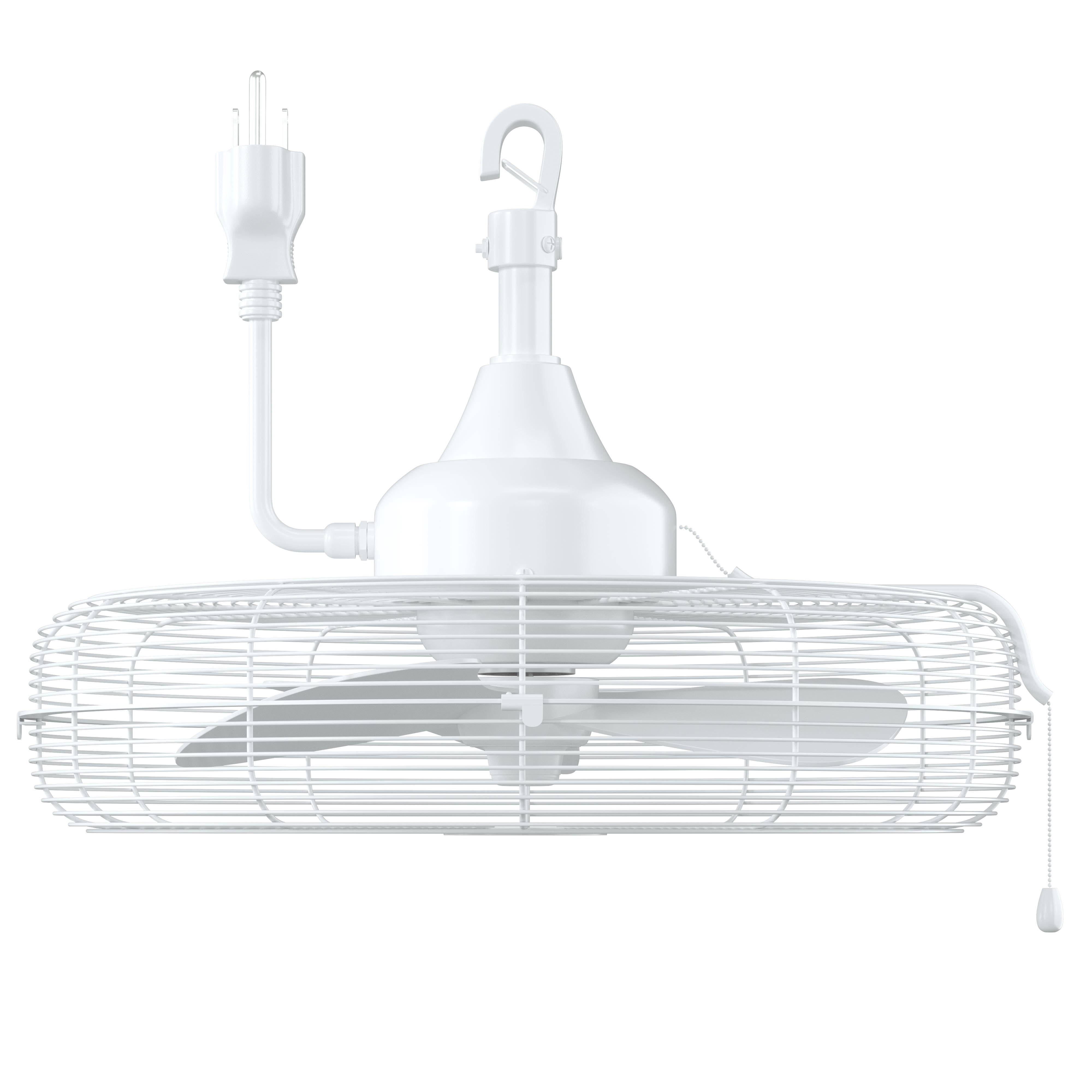 Better Homes & Gardens 20" Outdoor Wet-Rated Gazebo Ceiling Fan with Pull Chain Control