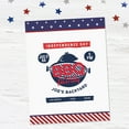 thumbnail image 3 of Current Stars and Stripes Patriotic Letter Papers - Set of 25, American Flag Stationery Papers, 8 1/2" x 11", 4th of July Barbeque Invitation, 3 of 5