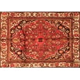 thumbnail image 1 of Ahgly Company Indoor Rectangle Persian Orange Traditional Area Rugs, 5' x 8', 1 of 1