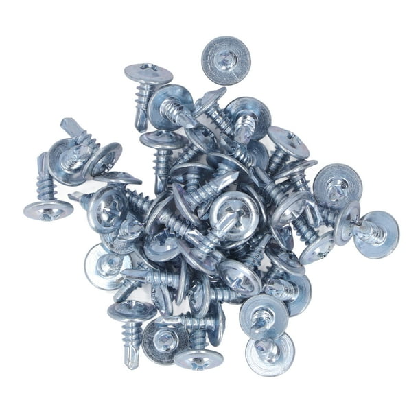 Tornillo Autoperforante ANGGREK Tornillos de Cabeza Redonda Alta Dureza Acero Al Carbono Galvanizado Para Reparación de Electrodomésticos de muebles Herramientas
