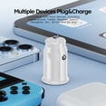 thumbnail image 3 of USB C Car Charger, Dual Fast Ports Fast Charge Car Charger [Mini]Cigarette Lighter, 3 of 6