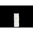 thumbnail image 1 of Cylindrical Shape Ceramic Vase With Dimpled Sides, Small, White, 1 of 1