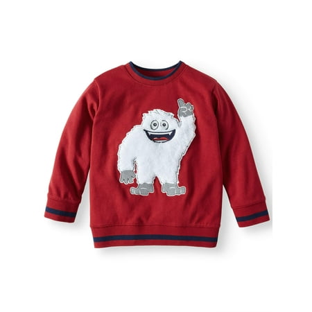 365 Kids From Garanimals French Terry Sweatshirt with 3D Graphic...