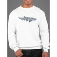 thumbnail image 2 of Blue Whale Shark Sweatshirt Men -Image by Shutterstock, Male Small, 2 of 4