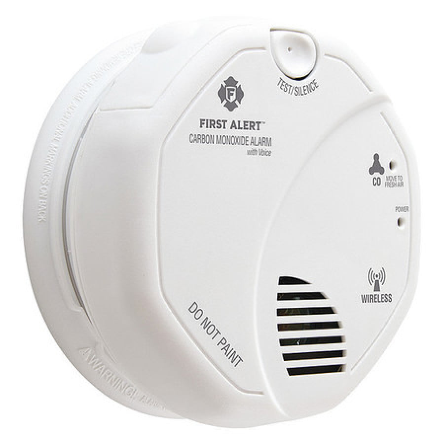First Alert Brk Hardwired Smoke Alarm And Carbon Monoxide Detector Battery 9V 