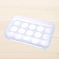 thumbnail image 2 of Caja para huevos, 15 rejillas para almacenamiento de huevos, contenedor para huevos, soporte para huevos meticulosamente diseñado, 2 of 2