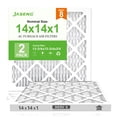 thumbnail image 1 of JASENG 14x14x1 MERV 8 filtros de aire HVAC, paquete de 2, 1 of 7