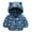 Dark blue Dinosaur, variant on BULLPIANO Toddler Baby Boys Girls Winter Padded Jacket Warm Coats Kids Snowsuit 2-7 Years