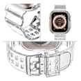 thumbnail image 2 of Correa de Silicona Transparente con Case para Apple Watch, Compatible con Todas las Series, 2 of 5