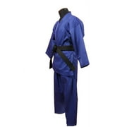 Medium Weight Color Karate Uniform, Blue