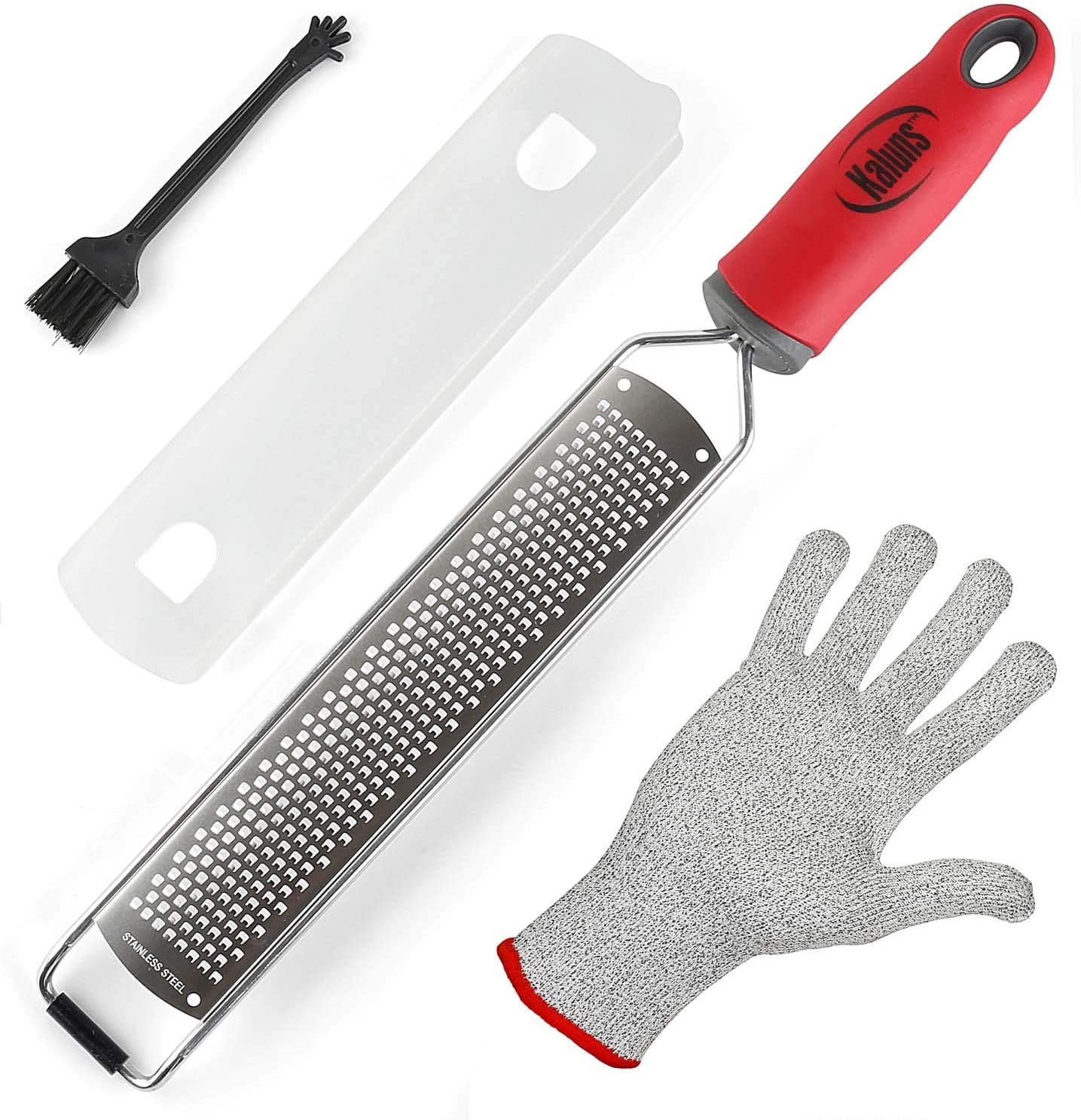 Lemon Zester and Cheese Grater, Zesters for Kitchen, Razor Sharp