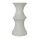 thumbnail image 2 of Jarrón de plástico blanco y verde de estilo moderno | Jarrón decorativo ligero y duradero para estantería, repisa, chimenea, mesa de centro, sala de estar, dormitorio, oficina., 2 of 6