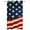 Red, Beige, variant on Outdoor Curtains for Patio Waterproof, Vintage American Flag Windproof Pravicy Outside Porch Blackout Curtain, Red Beige Waves Sun Blocking Grommets Curtains for Cabana Gazebo 54"x84"